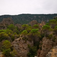 Photo de France - Le Cirque de Mourèze et le Lac du Salagou